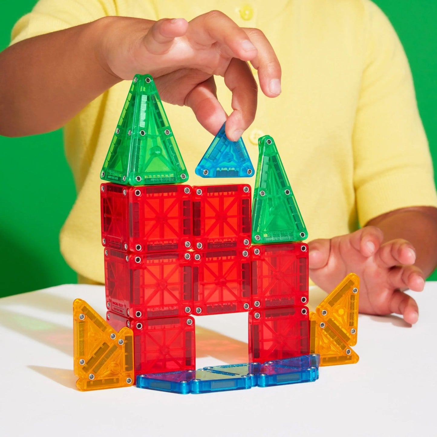 JUEGO MAGNÉTICO DE CONSTRUCCIÓN MAGNA - TILES· MICROMAGS 26 PIEZAS· - Happy Moments Baby