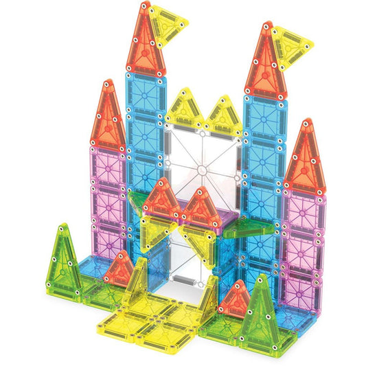 JUEGO MAGNÉTICO DE CONSTRUCCIÓN MAGNA - TILES ·MICROMAGS 55 PIEZAS· - Happy Moments Baby