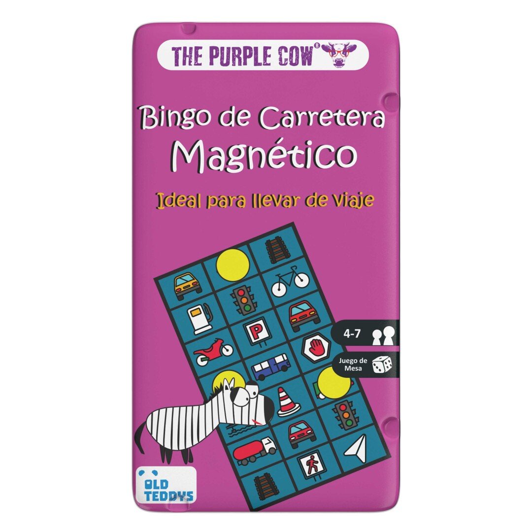 JUEGO MAGNÉTICO DE VIAJE ·BINGO DE CARRETERA· - Happy Moments Baby
