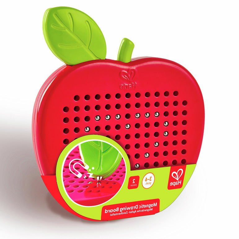 JUEGO MAGNÉTICO HAPE ·MANZANA DE DIBUJO MAGNÉTICA· - Happy Moments Baby