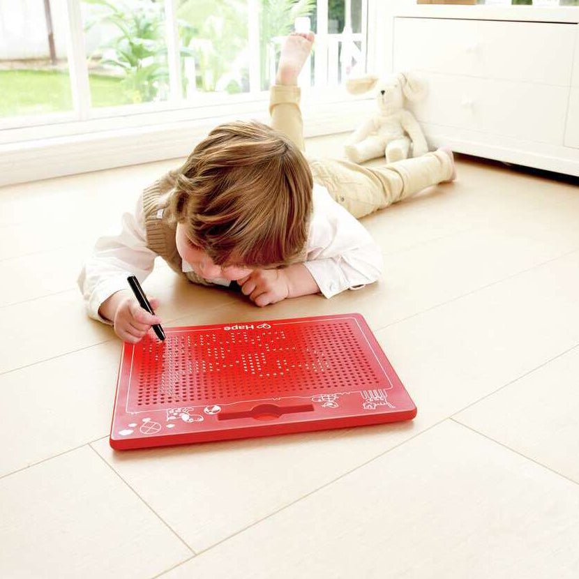 JUEGO MAGNÉTICO HAPE ·PIZARRA DIBUJO MAGNÉTICA· - Happy Moments Baby