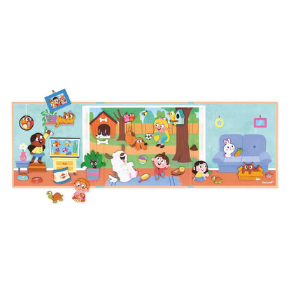 ¡JUEGO MAGNÉTICO MAGNETI'STORIES JANOD ·ANIMALES DOMÉSTICOS· - Happy Moments Baby