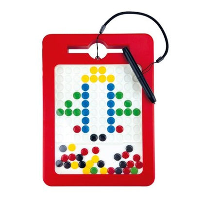 JUEGO MAGNÉTICO ·PIZARRA MAGNÉTICA 2 EN 1· - Happy Moments Baby