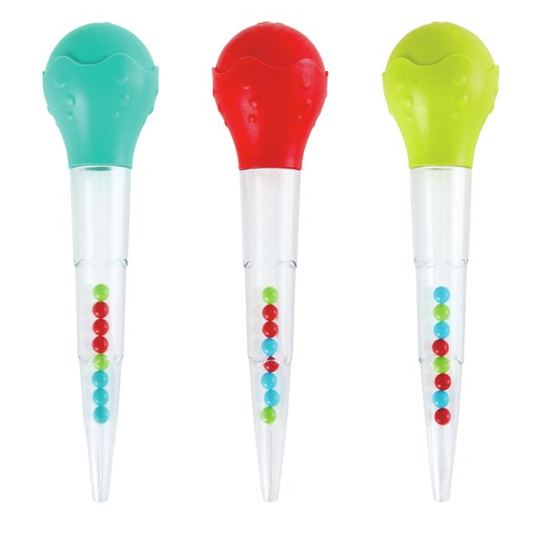 JUGUETE DE BAÑO HAPE ·PIPETA MEGA CUENTAGOTAS ROJO· - Happy Moments Baby