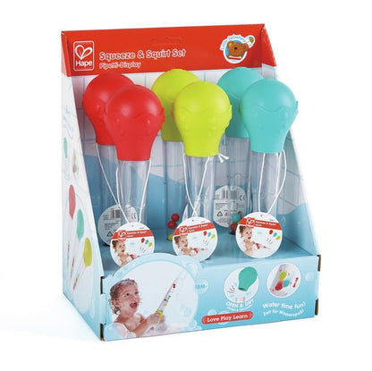 JUGUETE DE BAÑO HAPE ·PIPETA MEGA CUENTAGOTAS ROJO· - Happy Moments Baby