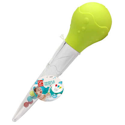 JUGUETE DE BAÑO HAPE ·PIPETA MEGA CUENTAGOTAS VERDE· - Happy Moments Baby