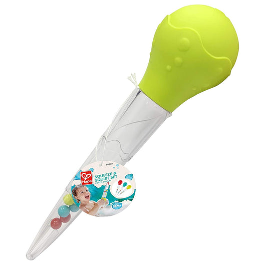 JUGUETE DE BAÑO HAPE ·PIPETA MEGA CUENTAGOTAS VERDE· - Happy Moments Baby