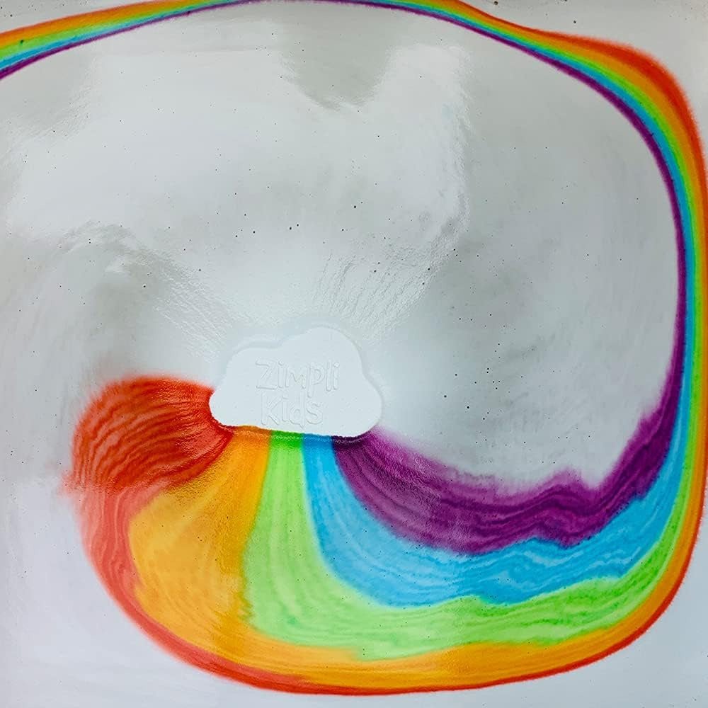 JUGUETE DE BAÑO ZIMPLIKIDS ·BOMBA DE BAÑO RAINBOW· - Happy Moments Baby