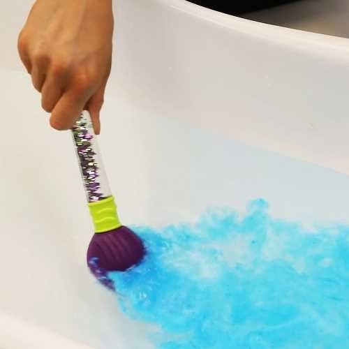 JUGUETE DE BAÑO ZIMPLIKIDS ·PINCEL MÁGICO Y 4 BOMBAS DE BAÑO· - Happy Moments Baby