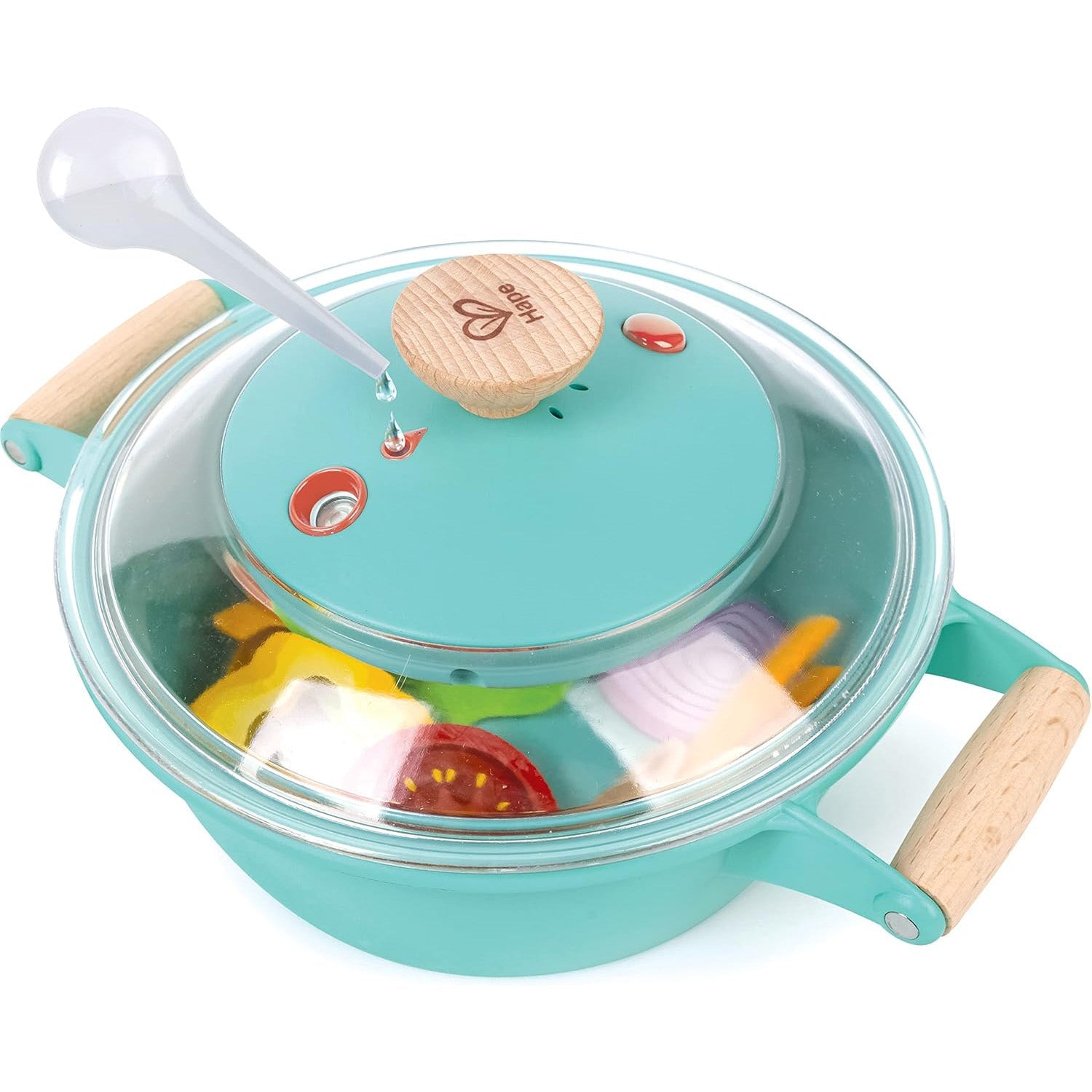 JUGUETE DE MADERA HAPE ·JUEGO DE COCINA LITTLE CHEF· - Happy Moments Baby