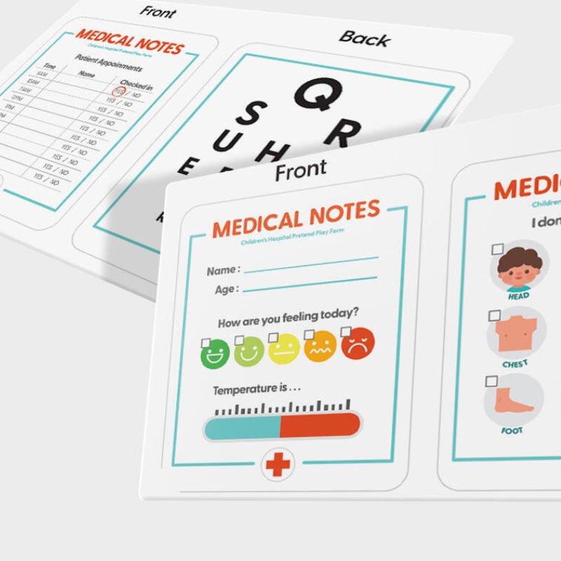 JUGUETE DE MADERA HAPE ·JUEGO MÉDICO DEL PEQUEÑO DOCTOR· - Happy Moments Baby