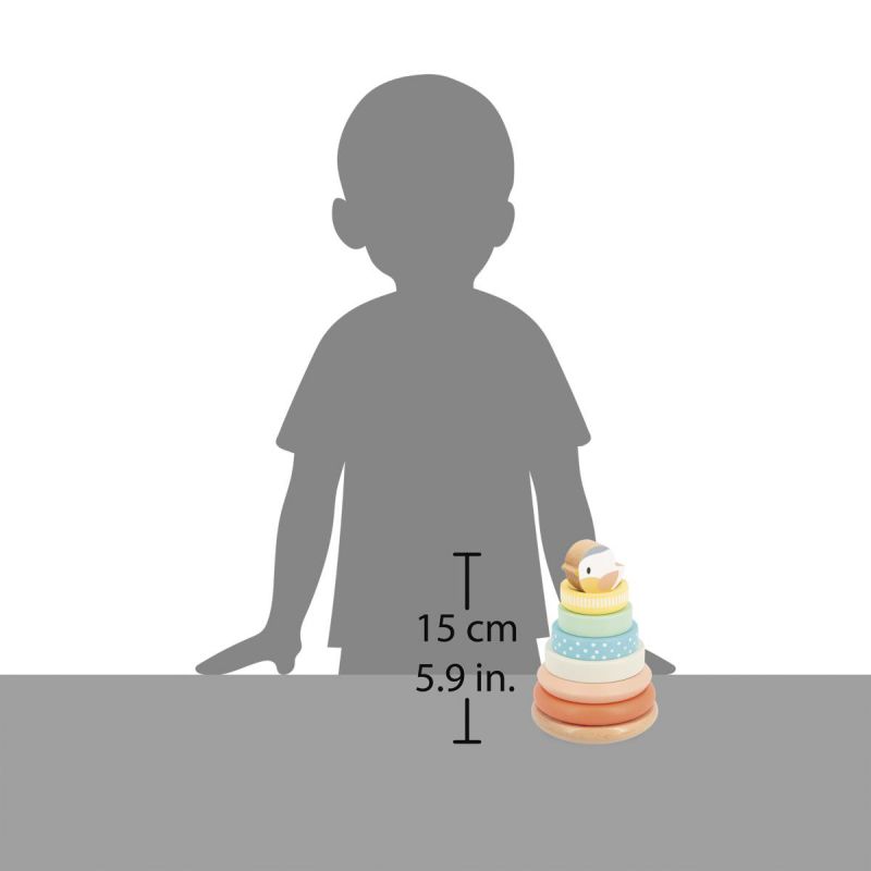 JUGUETE DE MADERA JANOD ·NIDO APILABLE· - Happy Moments Baby