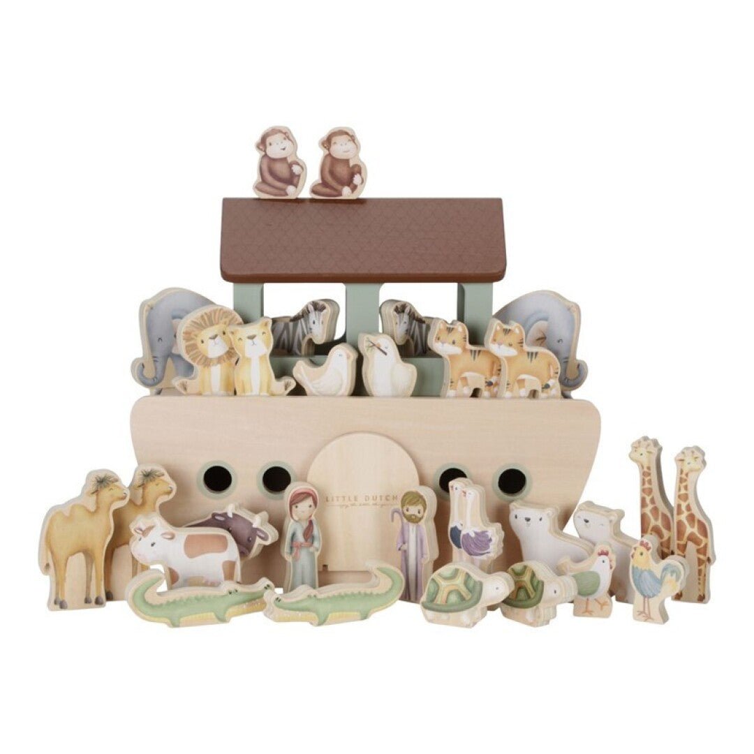 JUGUETE DE MADERA LITTLE DUTCH ·ARCA DE NOÉ· - Happy Moments Baby