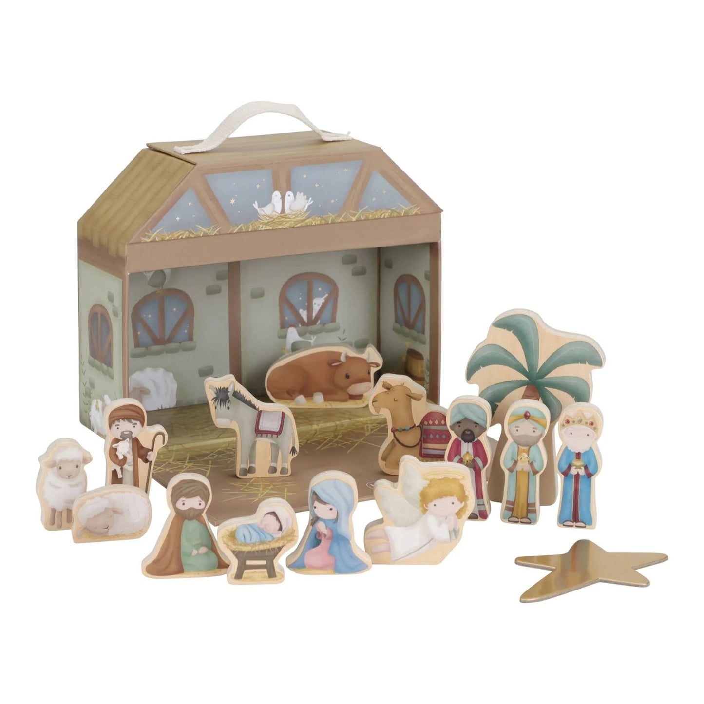 JUGUETE DE MADERA LITTLE DUTCH ·BELÉN NAVIDAD· - Happy Moments Baby