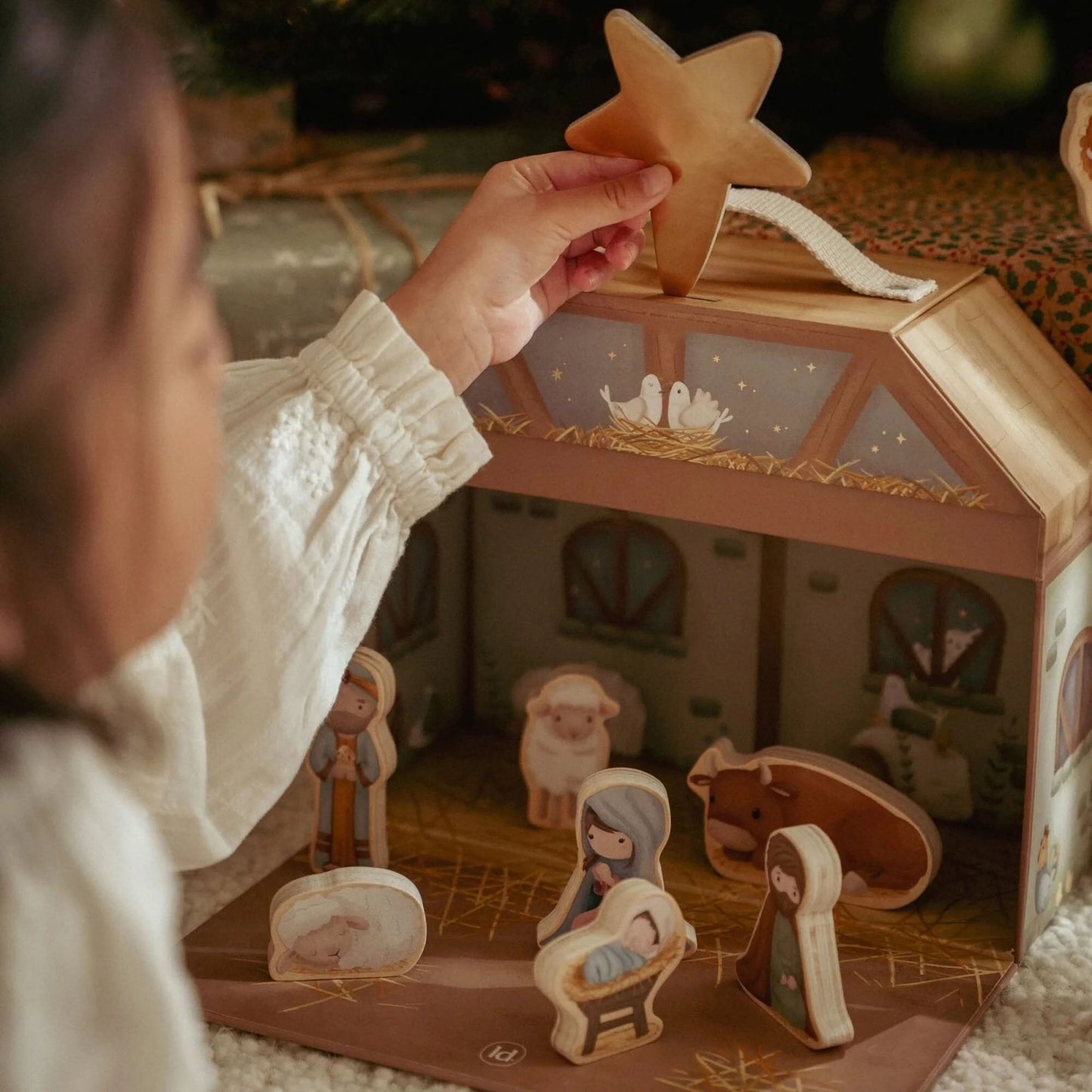 JUGUETE DE MADERA LITTLE DUTCH ·BELÉN NAVIDAD· - Happy Moments Baby