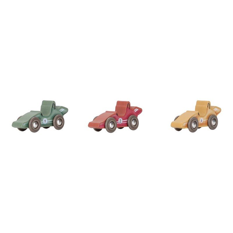JUGUETE DE MADERA LITTLE DUTCH ·CAJA DE JUEGO CON PISTA DE CARRERAS· - Happy Moments Baby