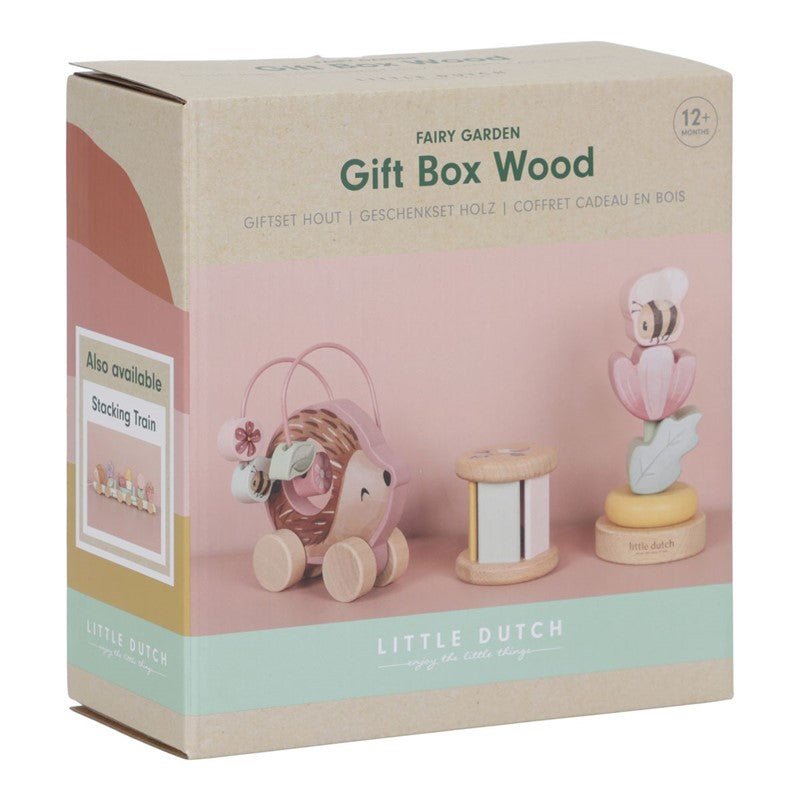 JUGUETE DE MADERA LITTLE DUTCH ·CAJA REGALO FAIRY GARDEN· - Happy Moments Baby