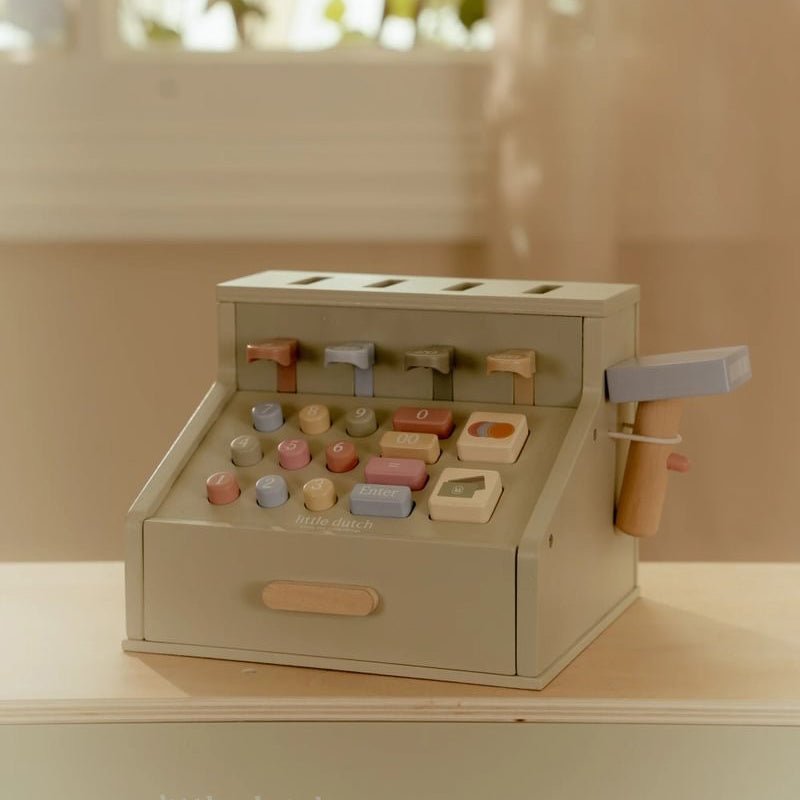 JUGUETE DE MADERA LITTLE DUTCH ·CAJA REGISTRADORA· - Happy Moments Baby