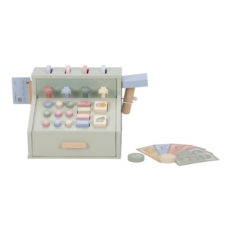 JUGUETE DE MADERA LITTLE DUTCH ·CAJA REGISTRADORA· - Happy Moments Baby