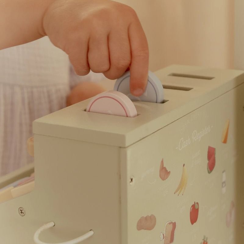 JUGUETE DE MADERA LITTLE DUTCH ·CAJA REGISTRADORA· - Happy Moments Baby