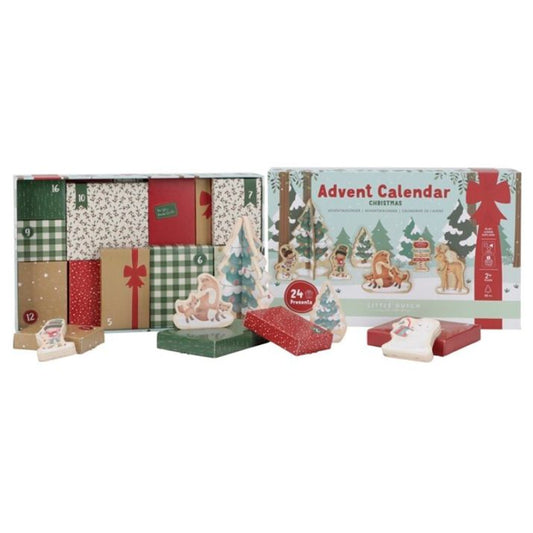 JUGUETE DE MADERA LITTLE DUTCH ·CALENDARIO ADVIENTO NAVIDAD· - Happy Moments Baby
