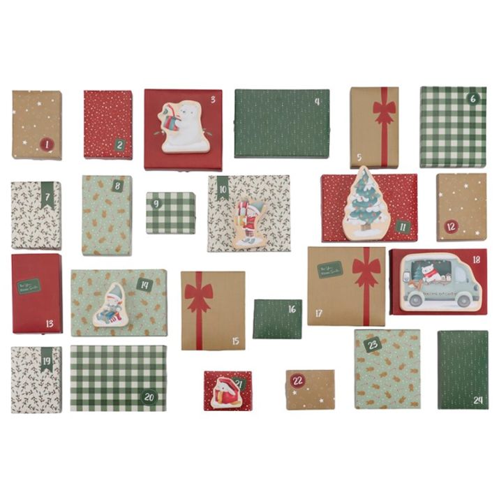 JUGUETE DE MADERA LITTLE DUTCH ·CALENDARIO ADVIENTO NAVIDAD· - Happy Moments Baby