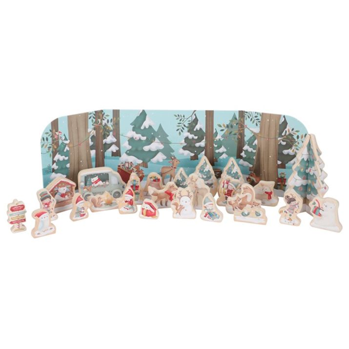 JUGUETE DE MADERA LITTLE DUTCH ·CALENDARIO ADVIENTO NAVIDAD· - Happy Moments Baby