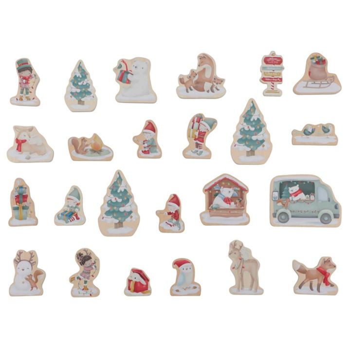 JUGUETE DE MADERA LITTLE DUTCH ·CALENDARIO ADVIENTO NAVIDAD· - Happy Moments Baby
