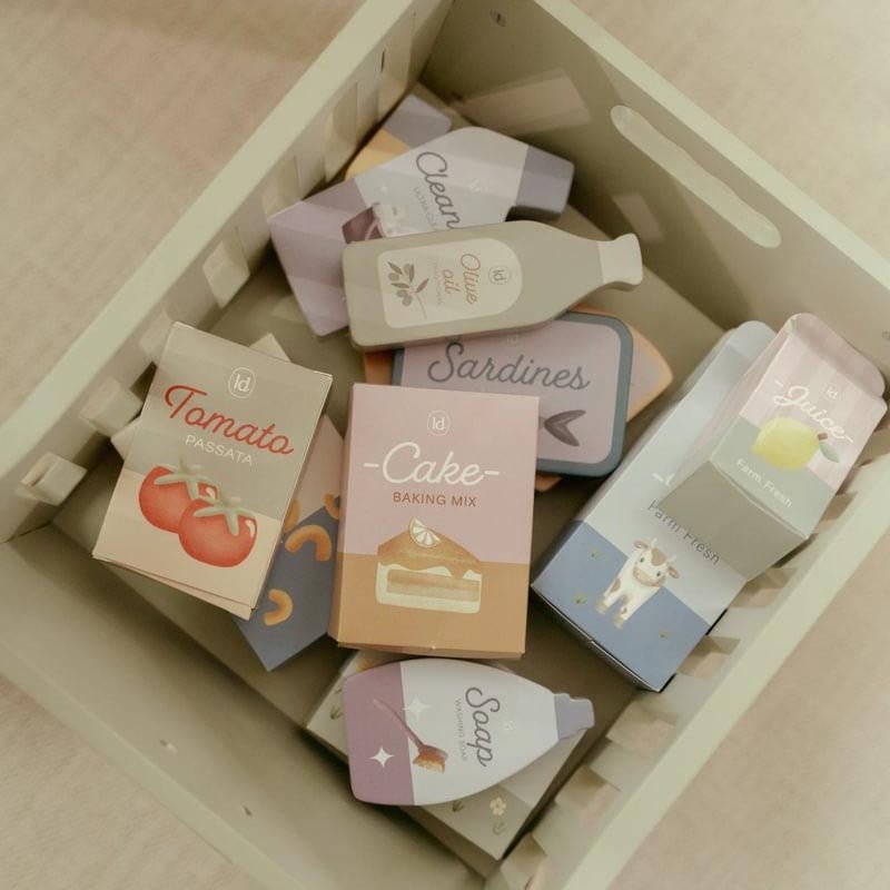 JUGUETE DE MADERA LITTLE DUTCH ·CARRITO DE LA COMPRA· - Happy Moments Baby