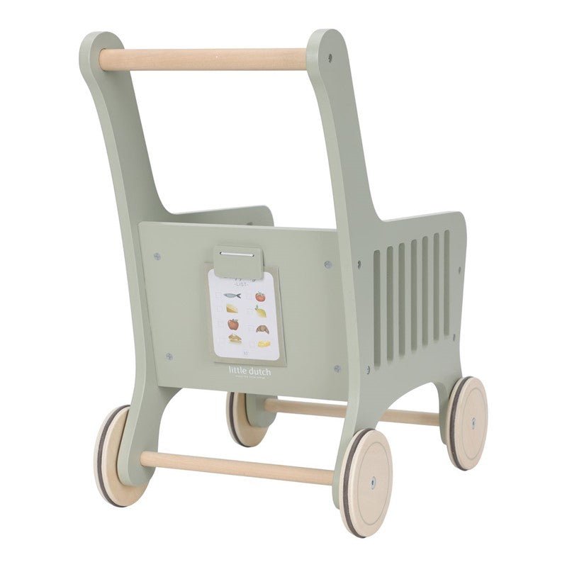 JUGUETE DE MADERA LITTLE DUTCH ·CARRITO DE LA COMPRA· - Happy Moments Baby