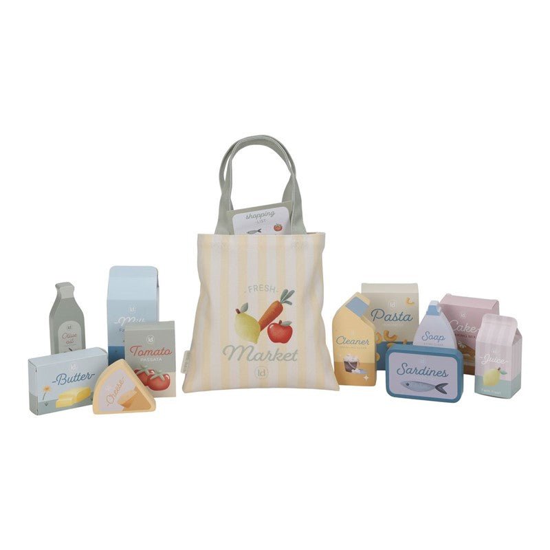 JUGUETE DE MADERA LITTLE DUTCH ·CARRITO DE LA COMPRA· - Happy Moments Baby