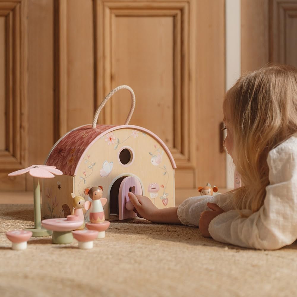 JUGUETE DE MADERA LITTLE DUTCH ·CASA DE MUÑECAS FAIRY GARDEN· - Happy Moments Baby