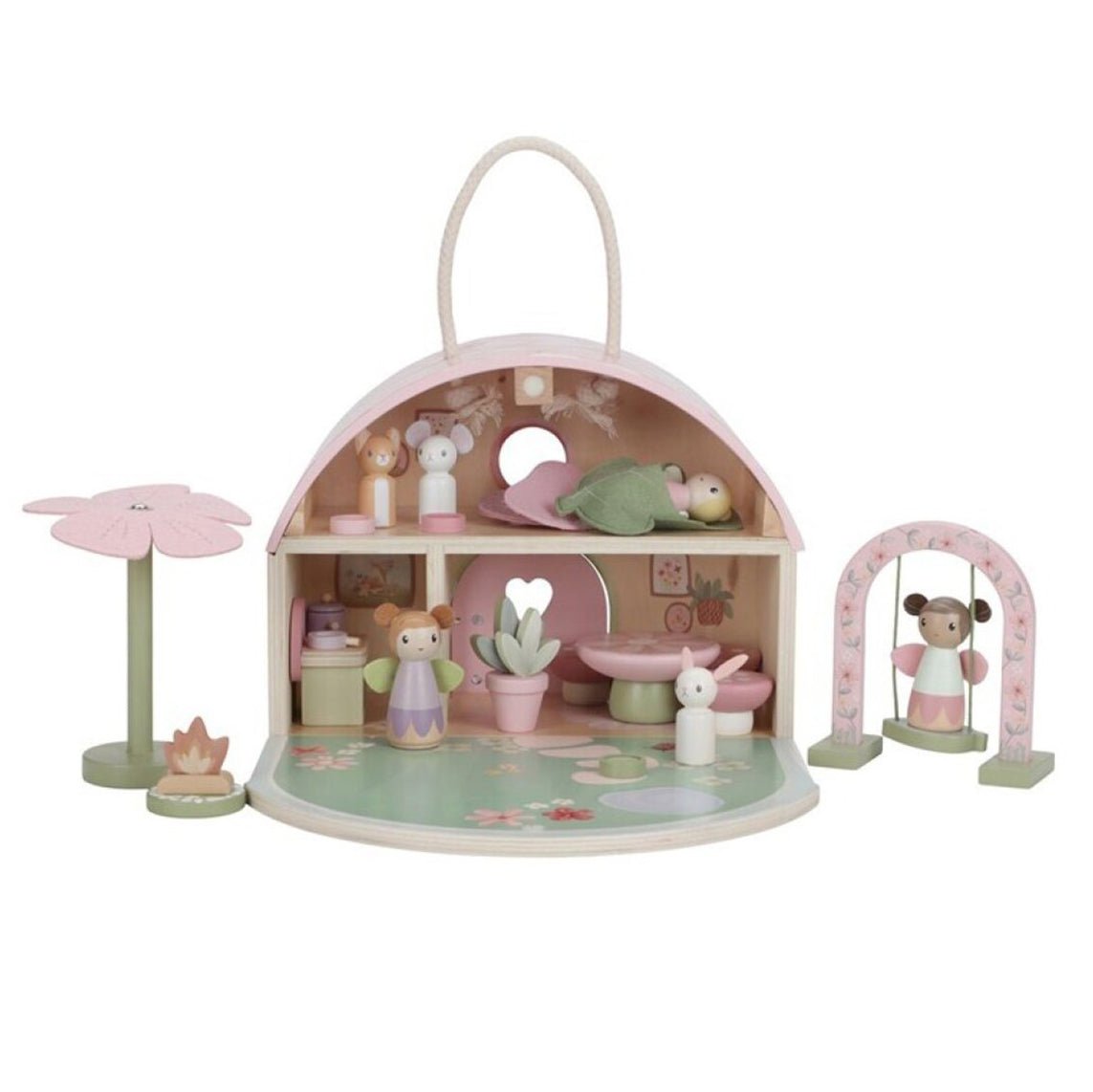 JUGUETE DE MADERA LITTLE DUTCH ·CASA DE MUÑECAS FAIRY GARDEN· - Happy Moments Baby