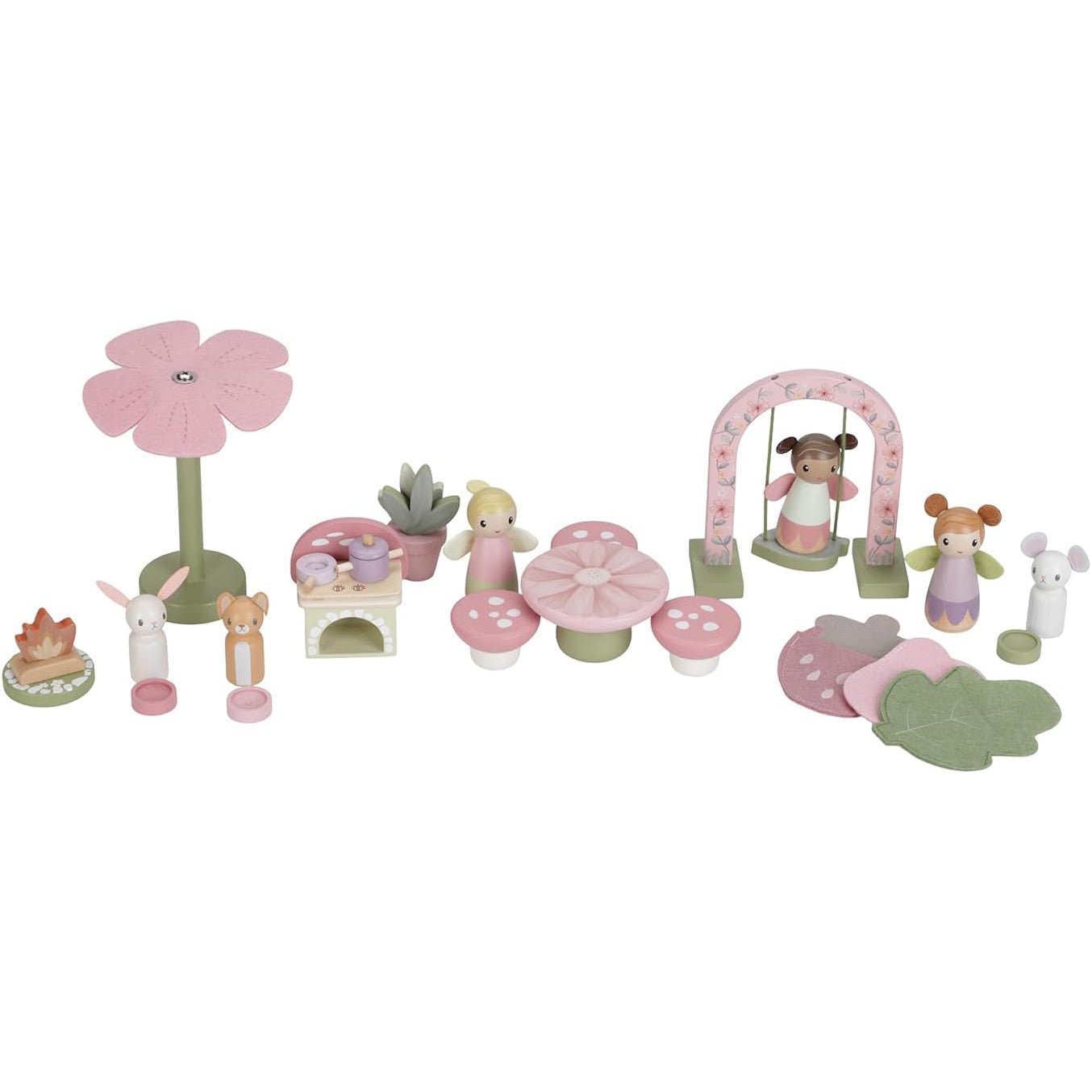 JUGUETE DE MADERA LITTLE DUTCH ·CASA DE MUÑECAS FAIRY GARDEN· - Happy Moments Baby