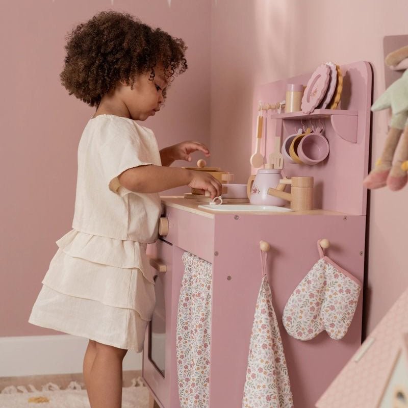 JUGUETE DE MADERA LITTLE DUTCH ·COCINA ROSA· - Happy Moments Baby