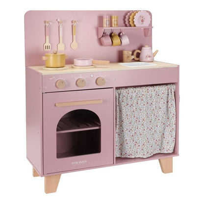 JUGUETE DE MADERA LITTLE DUTCH ·COCINA ROSA· - Happy Moments Baby