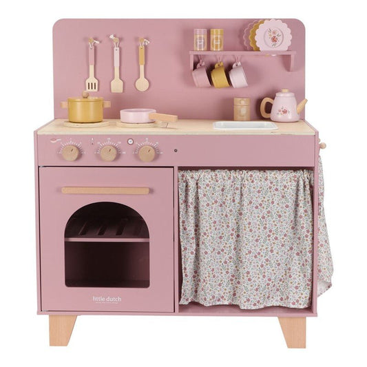JUGUETE DE MADERA LITTLE DUTCH ·COCINA ROSA· - Happy Moments Baby