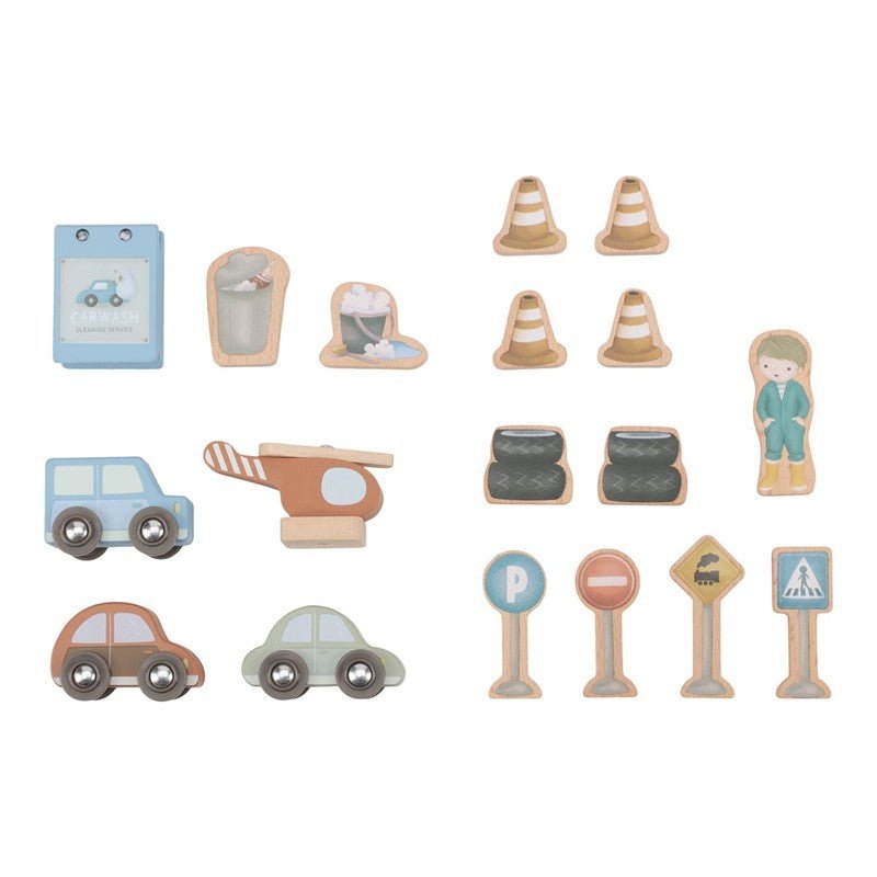 JUGUETE DE MADERA LITTLE DUTCH ·PARKING GARAJE· - Happy Moments Baby
