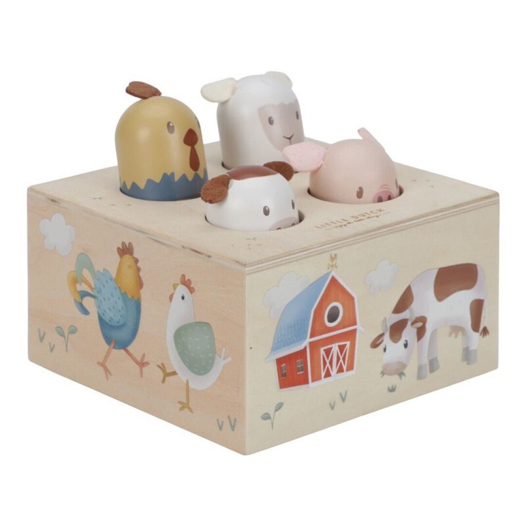 JUGUETE DE MADERA LITTLE DUTCH ·POP UP LITTLE FARM· - Happy Moments Baby