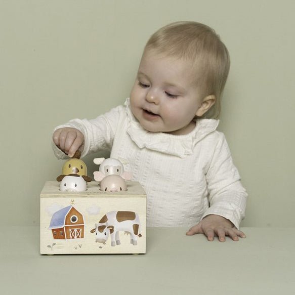 JUGUETE DE MADERA LITTLE DUTCH ·POP UP LITTLE FARM· - Happy Moments Baby