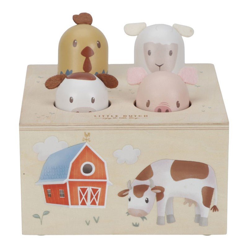 JUGUETE DE MADERA LITTLE DUTCH ·POP UP LITTLE FARM· - Happy Moments Baby