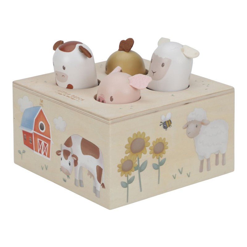 JUGUETE DE MADERA LITTLE DUTCH ·POP UP LITTLE FARM· - Happy Moments Baby