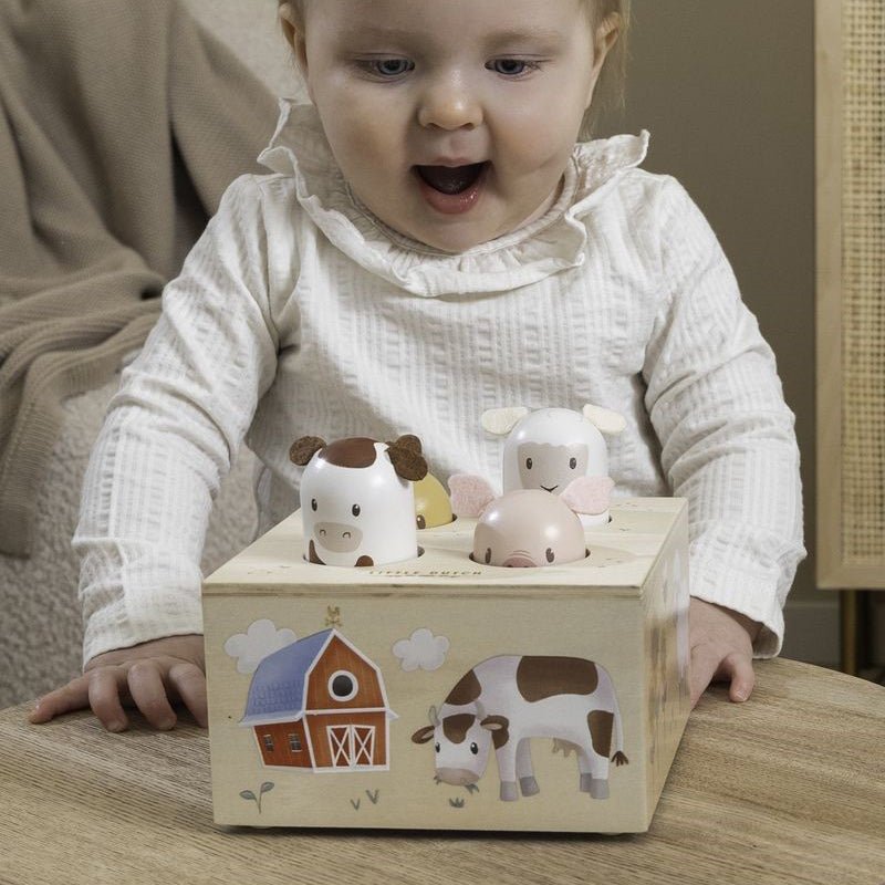 JUGUETE DE MADERA LITTLE DUTCH ·POP UP LITTLE FARM· - Happy Moments Baby