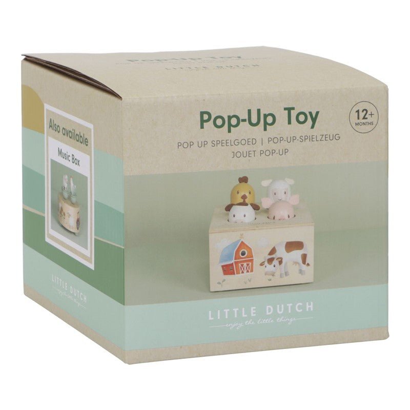 JUGUETE DE MADERA LITTLE DUTCH ·POP UP LITTLE FARM· - Happy Moments Baby