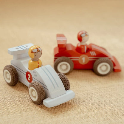JUGUETE DE MADERA LITTLE DUTCH ·SET DE COCHES DE CARRERAS· - Happy Moments Baby