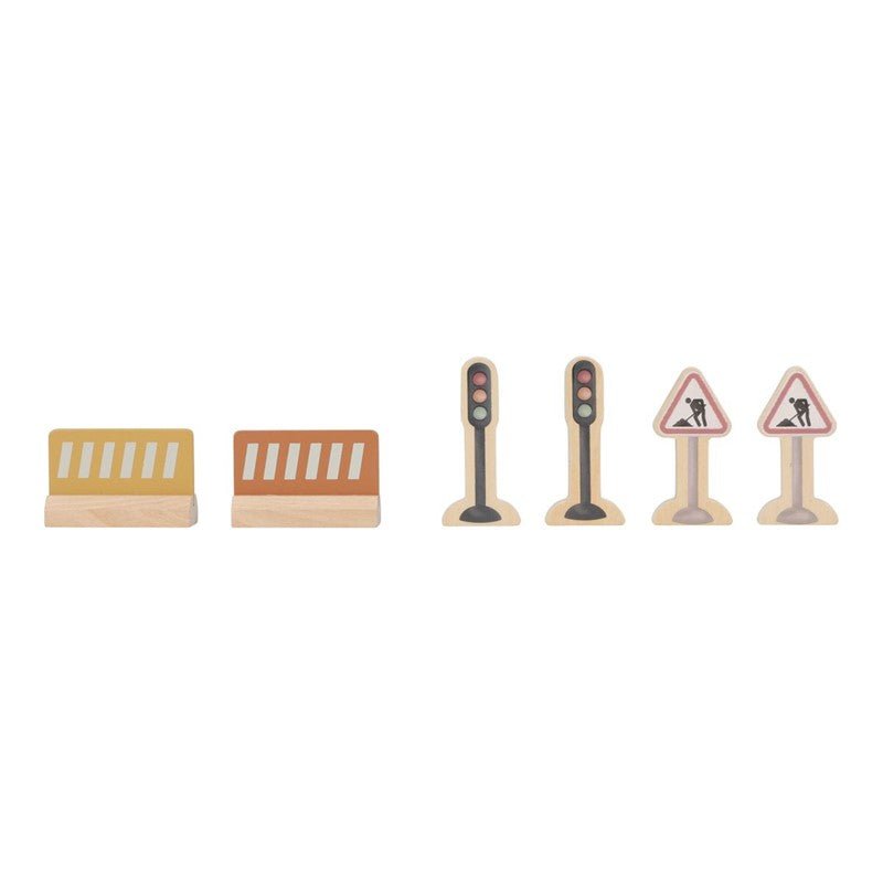 JUGUETE DE MADERA LITTLE DUTCH ·SET DE CONSTRUCCIÓN CON GRÚA· - Happy Moments Baby