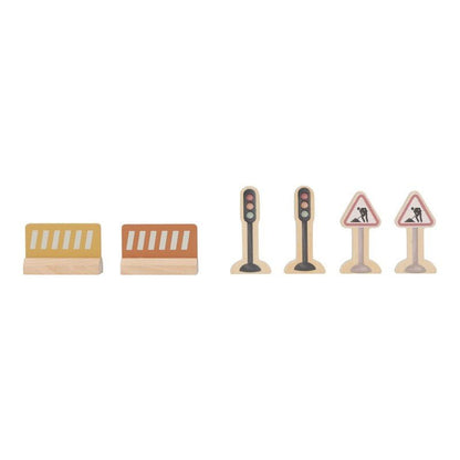 JUGUETE DE MADERA LITTLE DUTCH ·SET DE CONSTRUCCIÓN CON GRÚA· - Happy Moments Baby