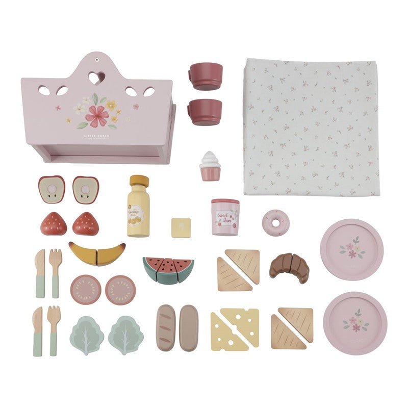 JUGUETE DE MADERA LITTLE DUTCH ·SET DE PICNIC· - Happy Moments Baby