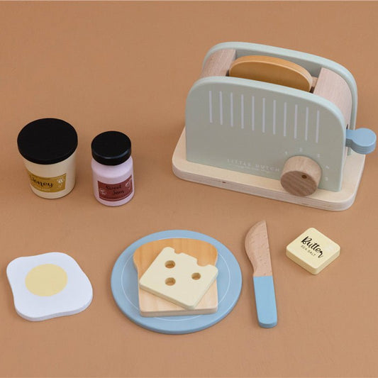 JUGUETE DE MADERA LITTLE DUTCH ·SET DE TOSTADORA· - Happy Moments Baby