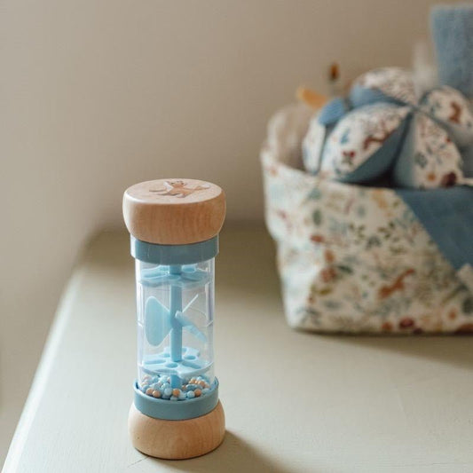 JUGUETE DE MADERA LITTLE DUTCH ·SONAJERO PALO DE LLUVIA FOREST FRIENDS· - Happy Moments Baby